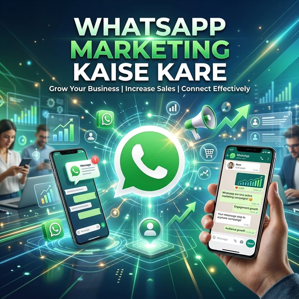 WhatsApp Marketing Kaise Kare? (2026 Ultimate Guide) | AICLEX