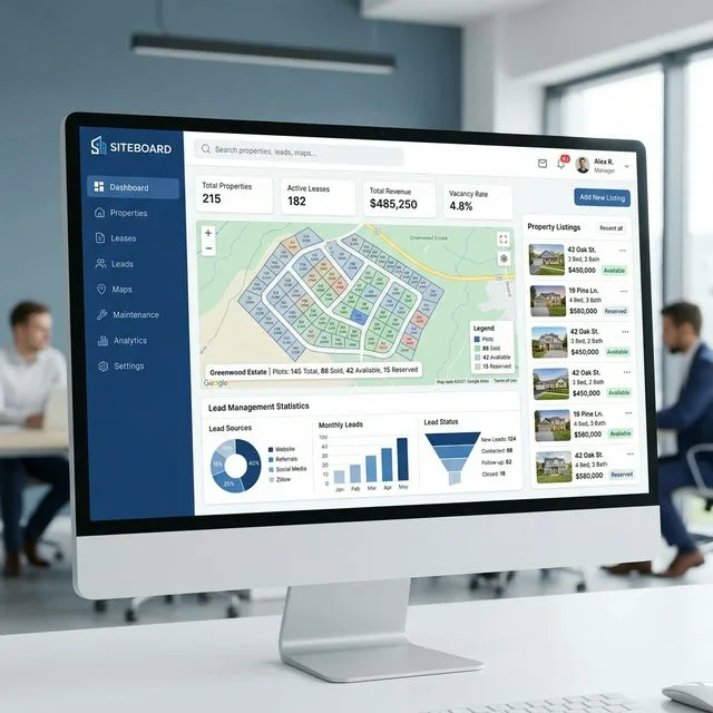 Siteboard.in, Real Estate SaaS Platform by AICLEX™ Technologies